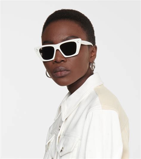 white celine sunglasses|celine original sunglasses.